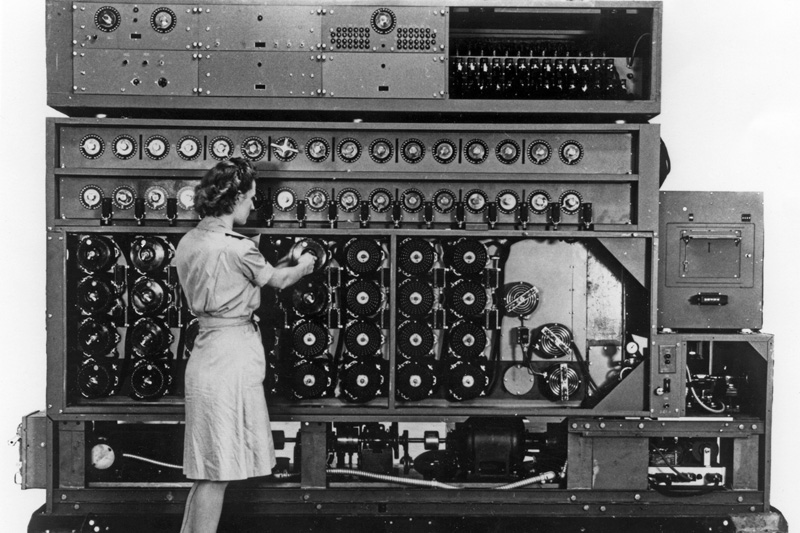 Bombe machine. Photo courtesy General Motors