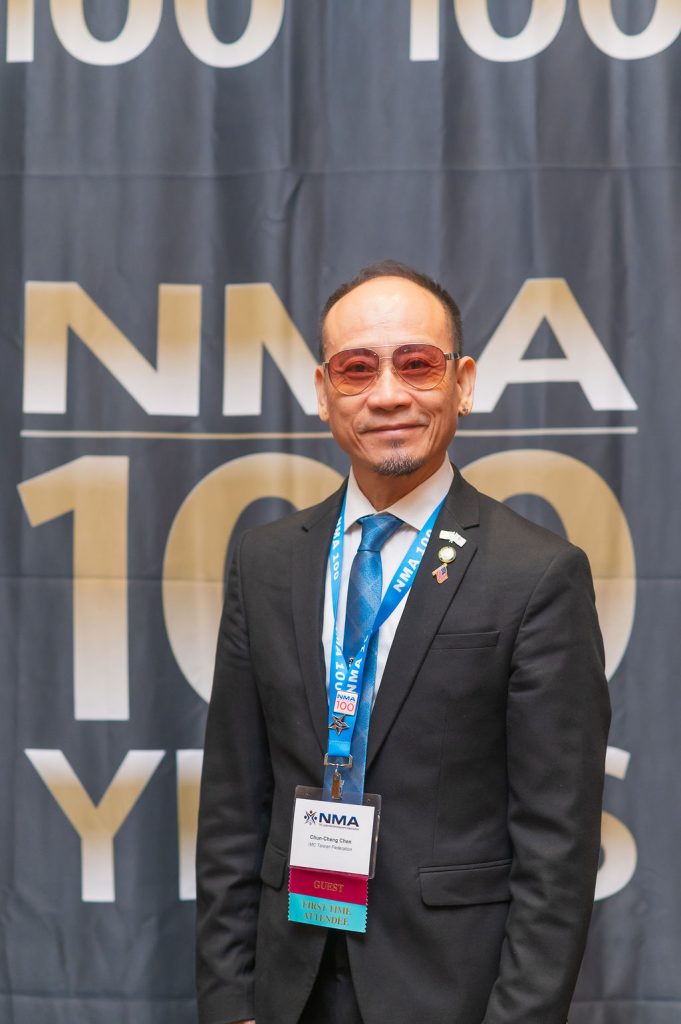 NMA member at a national conference
